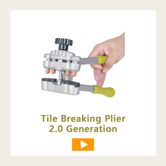 Updated Large Tile Pliers, 2.0 Generation Tile Cutting