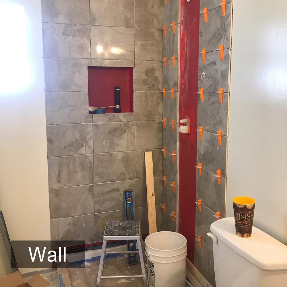 Shower tile deals leveling system